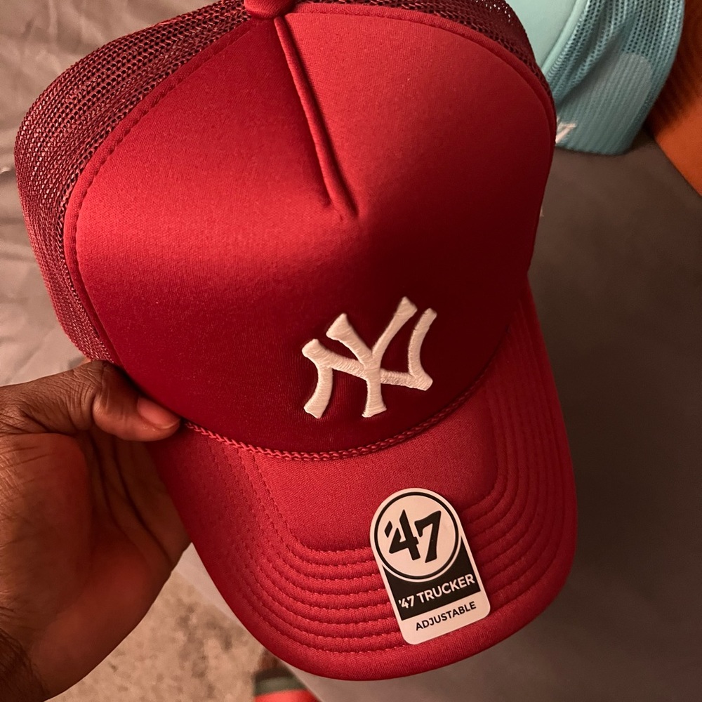 New York 47 trucker hat new with tags